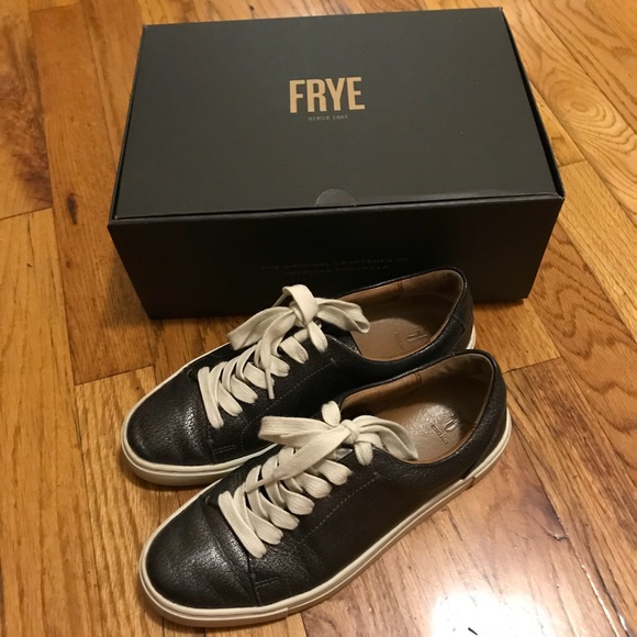frye ivy low lace black